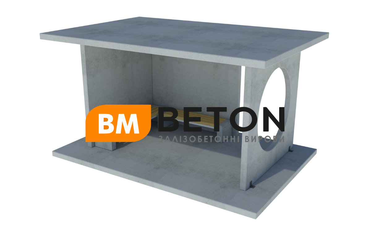 Залізобетонні автобусні зупинки від BM Beton – надійність і якість
